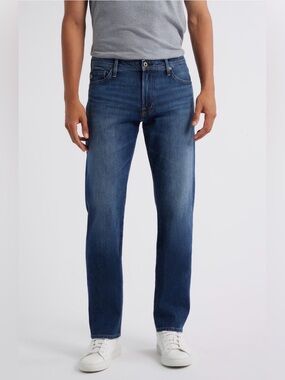 AG Graduate Straight Leg Jeans Men 42x34 Dark Wash Denim